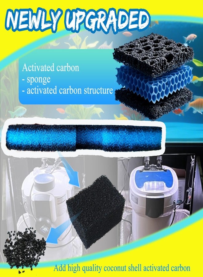 PurifyLogix Replacement Canister Filter Pads Compatible with SUNSUN HW-304B/404B/704B/3000 CF500 Aquarium Filter, 6 White Floss and 2 Upgraded Coarse Pads, 8pcs - Image 5